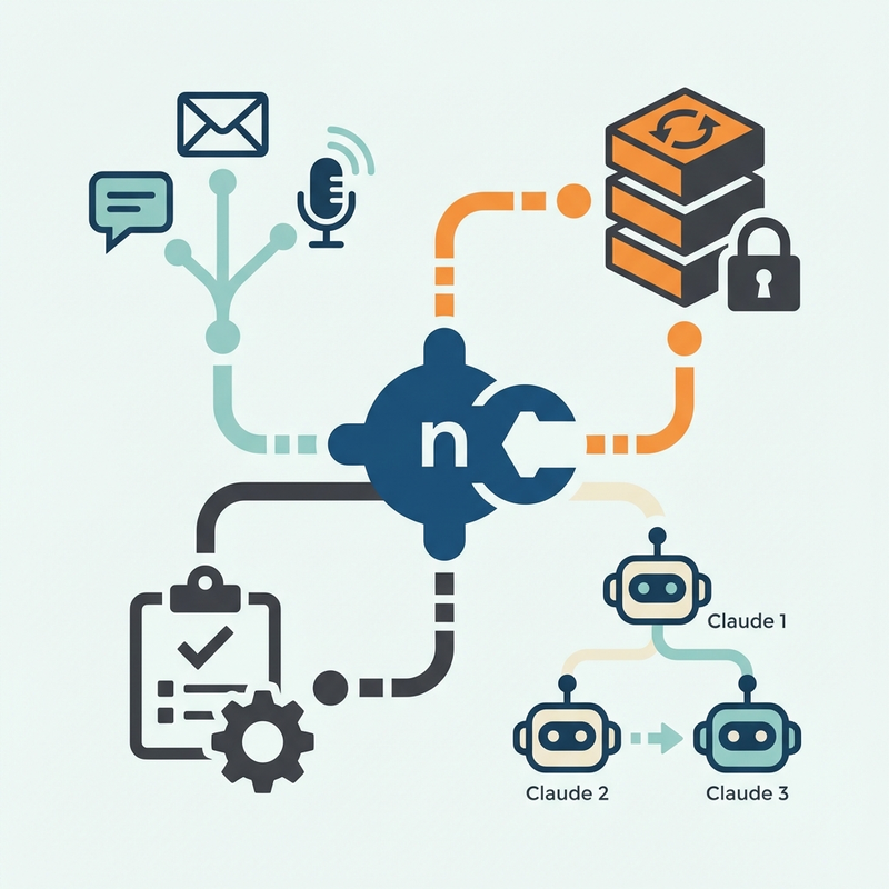 n8nClaw Setup Infographic